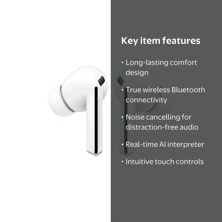Samsung Galaxy Buds3 Pro, True Wireless Bluetooth Earbuds, Noise