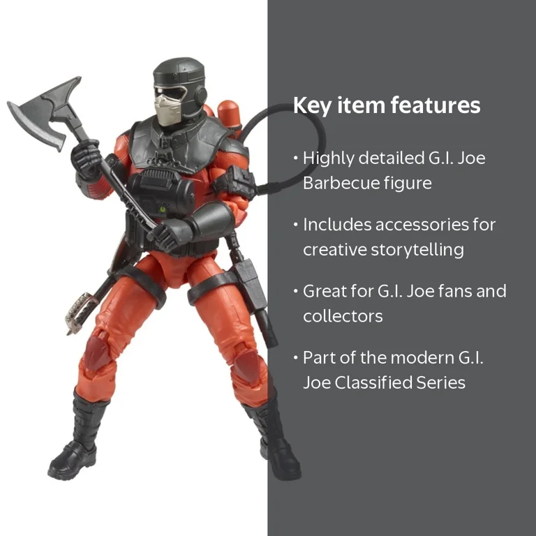 G.I. Joe Classified Series Special Missions Action Figure Barbecue