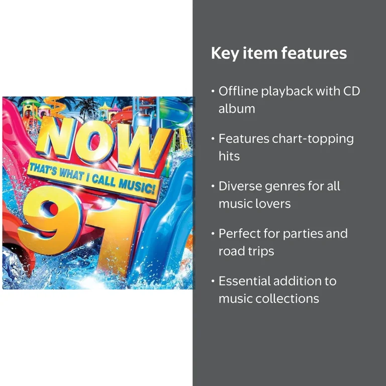 Various Artists - Now That's What I Call Music 91 CD - Walmart.com