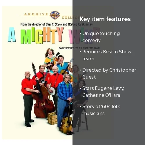 Warner Archives, A Mighty Wind [BLU-RAY], comedy film, 60s folk