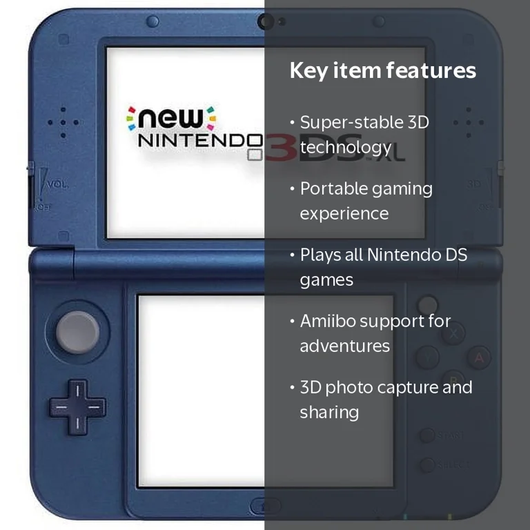 Free Shipping! Restored Nintendo 3DS XL - Galaxy Style
