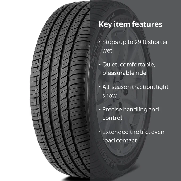 Michelin Primacy MXM4 All-Season 225/45R18/XL 95W Tire Fits: 2011