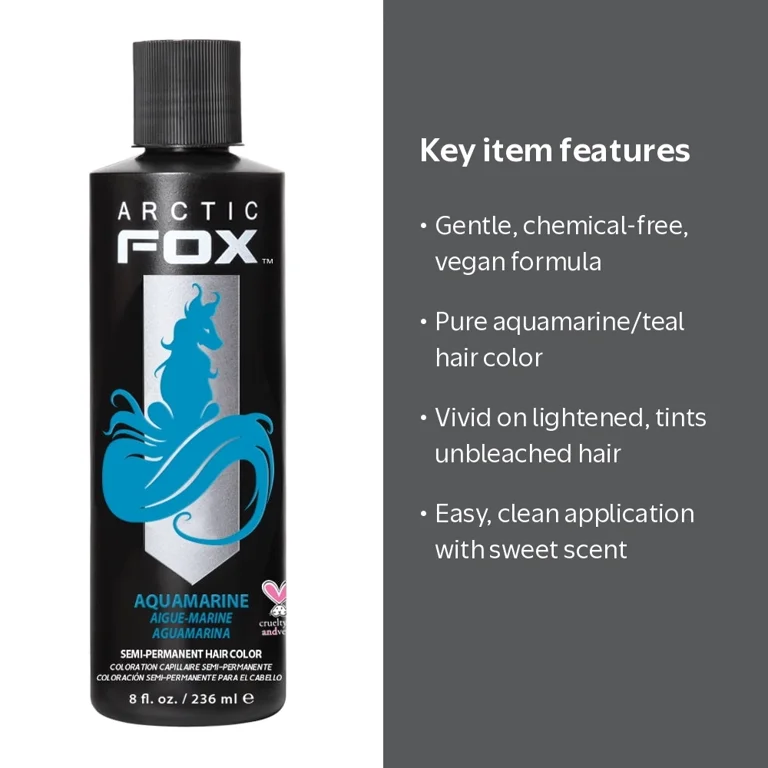 ARCTIC FOX Vegan Cruelty-Free Semi-Permanent Hair Color - Dark