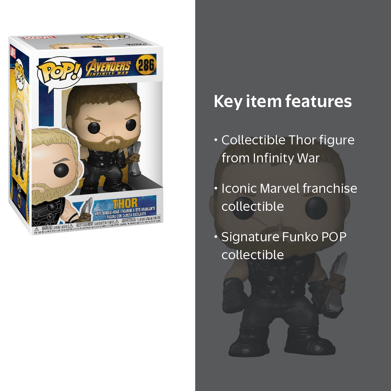 Funko POP Marvel: Infinity War - Thor - Walmart.com