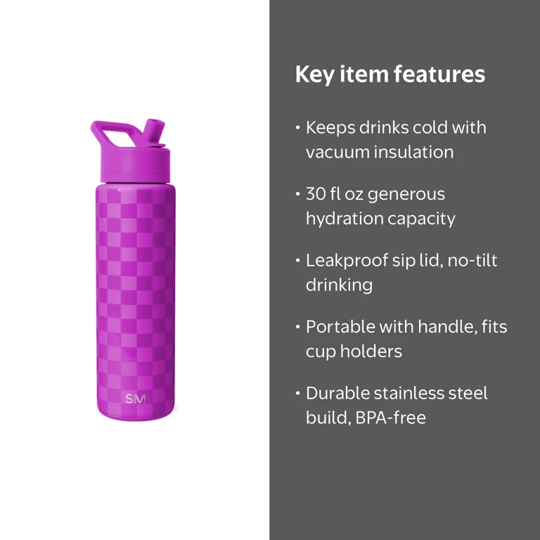 Simple Modern 30 fl oz Insulated Stainless Steel Summit Wide Mouth
