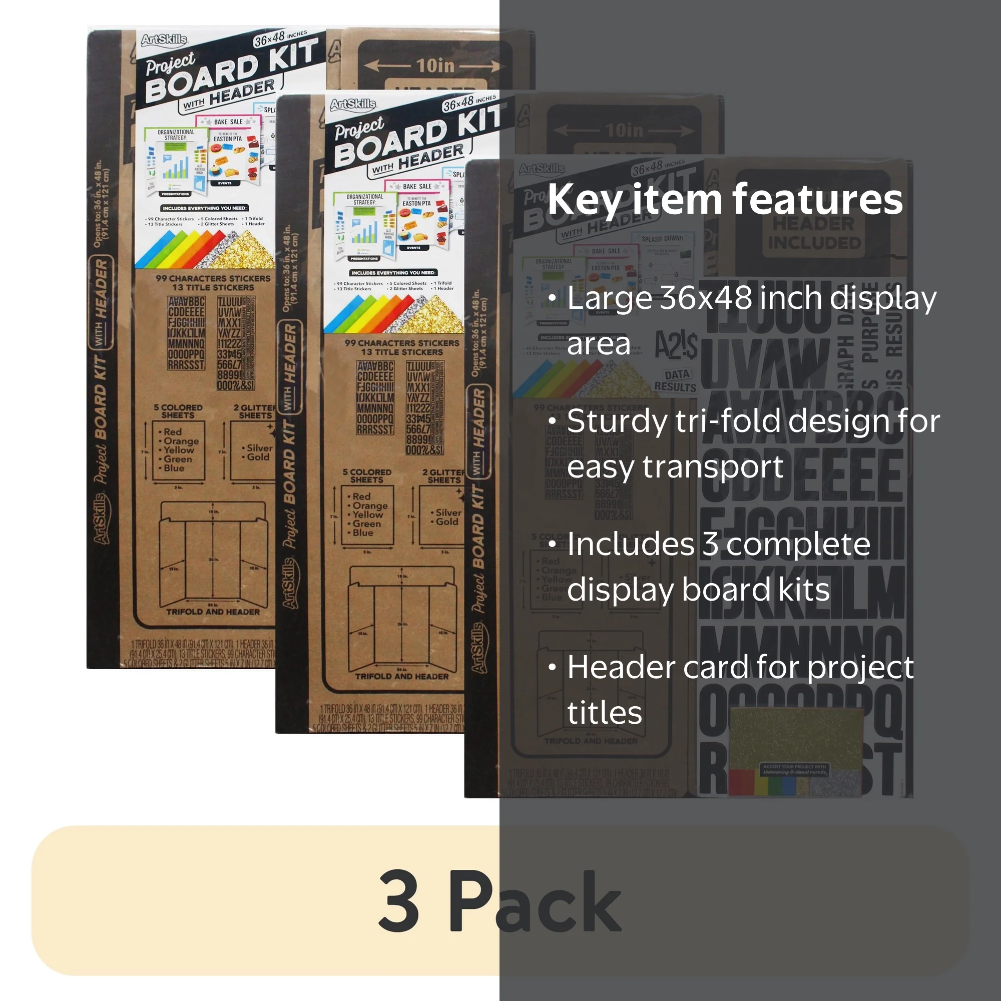 3 pack) ArtSkills 36