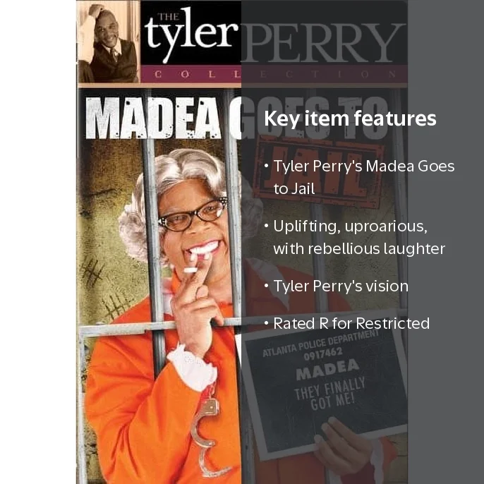 Lionsgate Tyler Perry Collection: Madea Goes to Jail DVD - Walmart.com