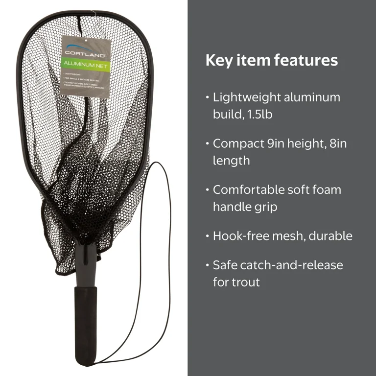 best fishing net for trout SOUTH BEND - Net with Sturdy Aluminum Handle Not only is it far easier to bag a fish with a hoop this big 5 fishing nets that should