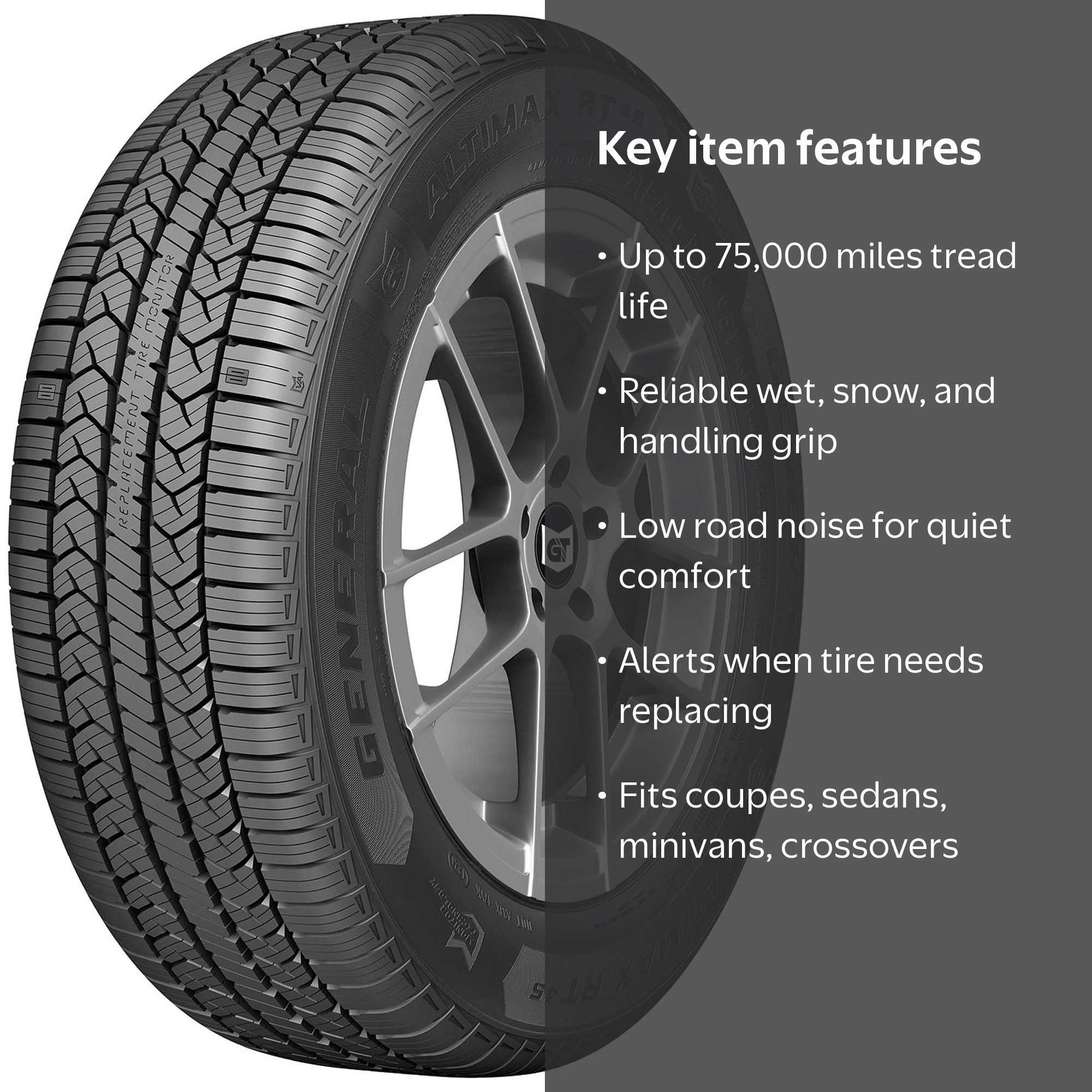 General AltiMAX RT45 All Season 175/65R15 84H Passenger Tire