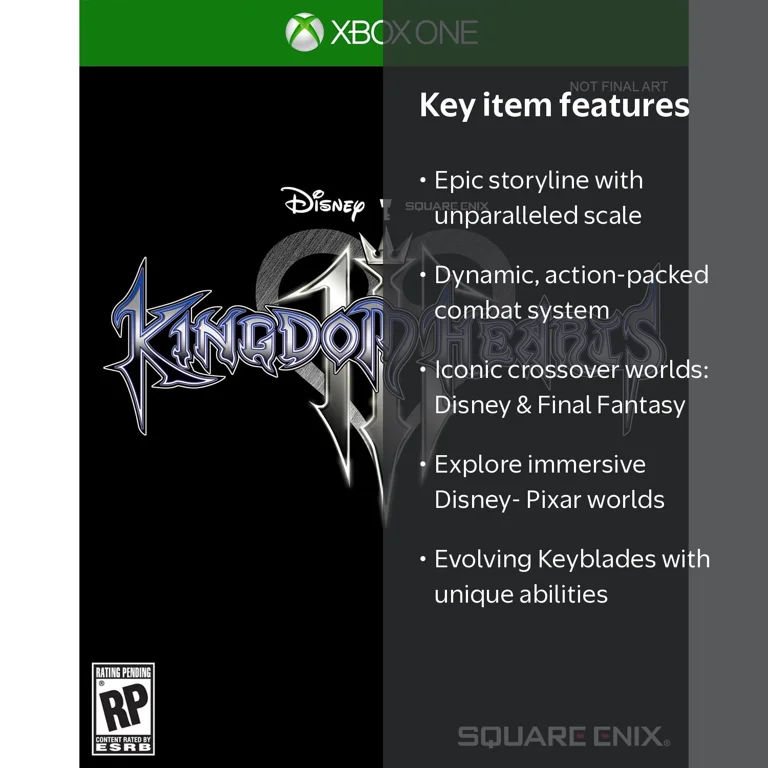 Square Enix, Kingdom Hearts 3, Xbox One, [Physical], 662248915067