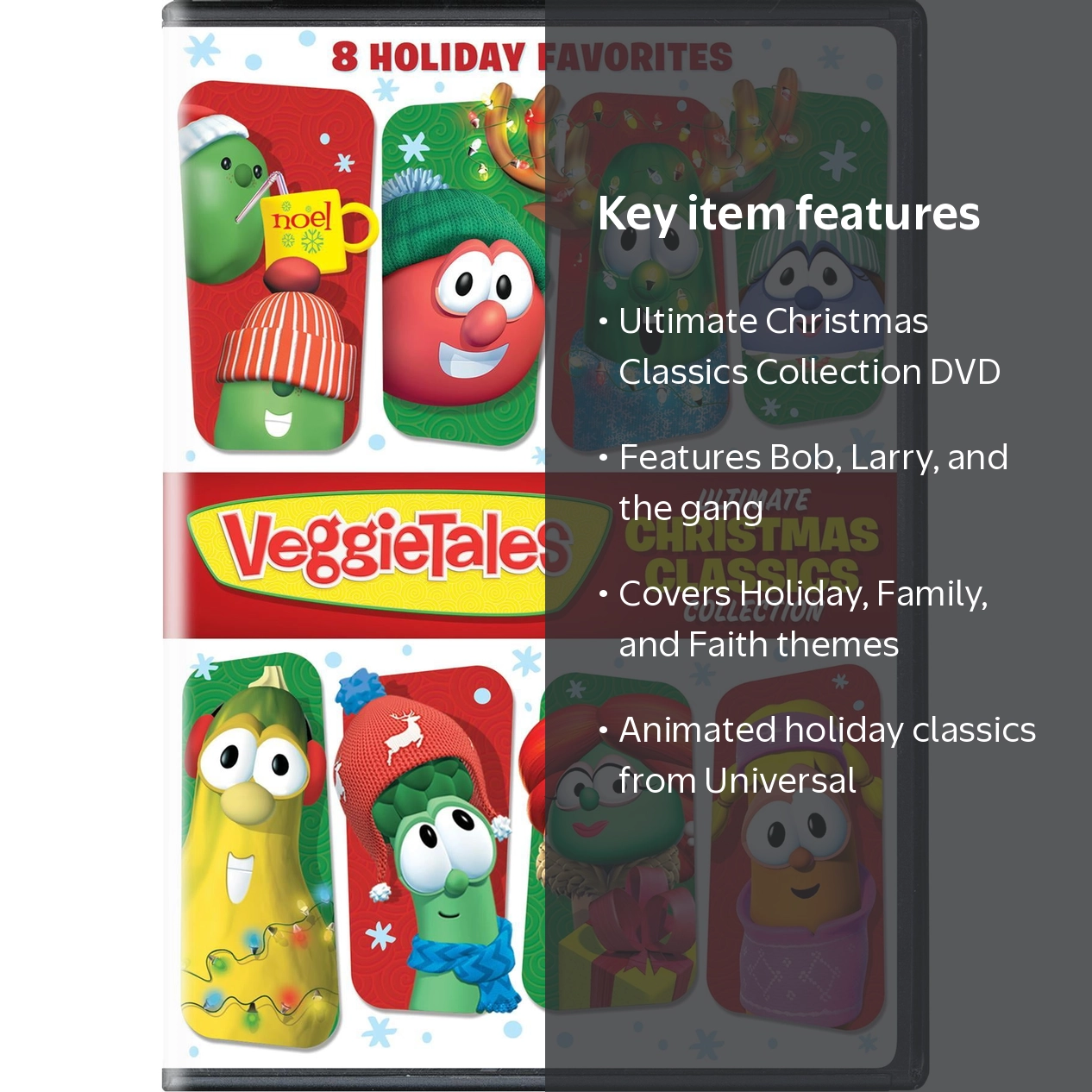 Veggie Tales: Ultimate Christmas Collection DVD, Kid's Holiday