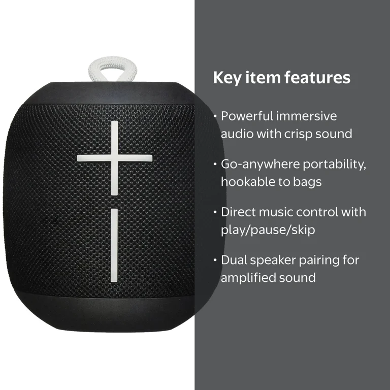 Ultimate Ears WONDERBOOM 本体 Logitech Ultimate Ears WonderBoom Mobile Bluetooth Wireless