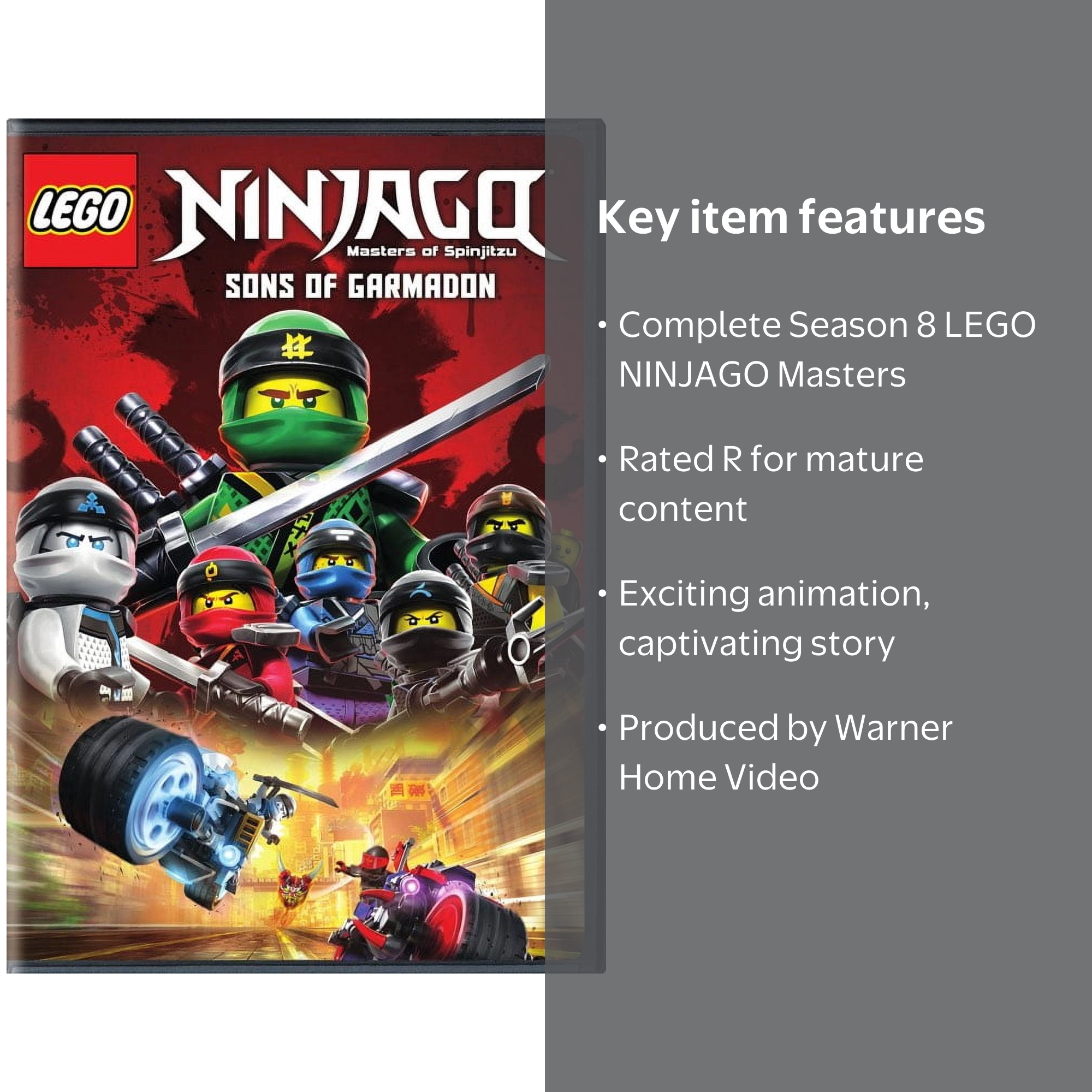 Warner Bros - LEGO NINJAGO: The Complete Series (DVD) - Walmart.com