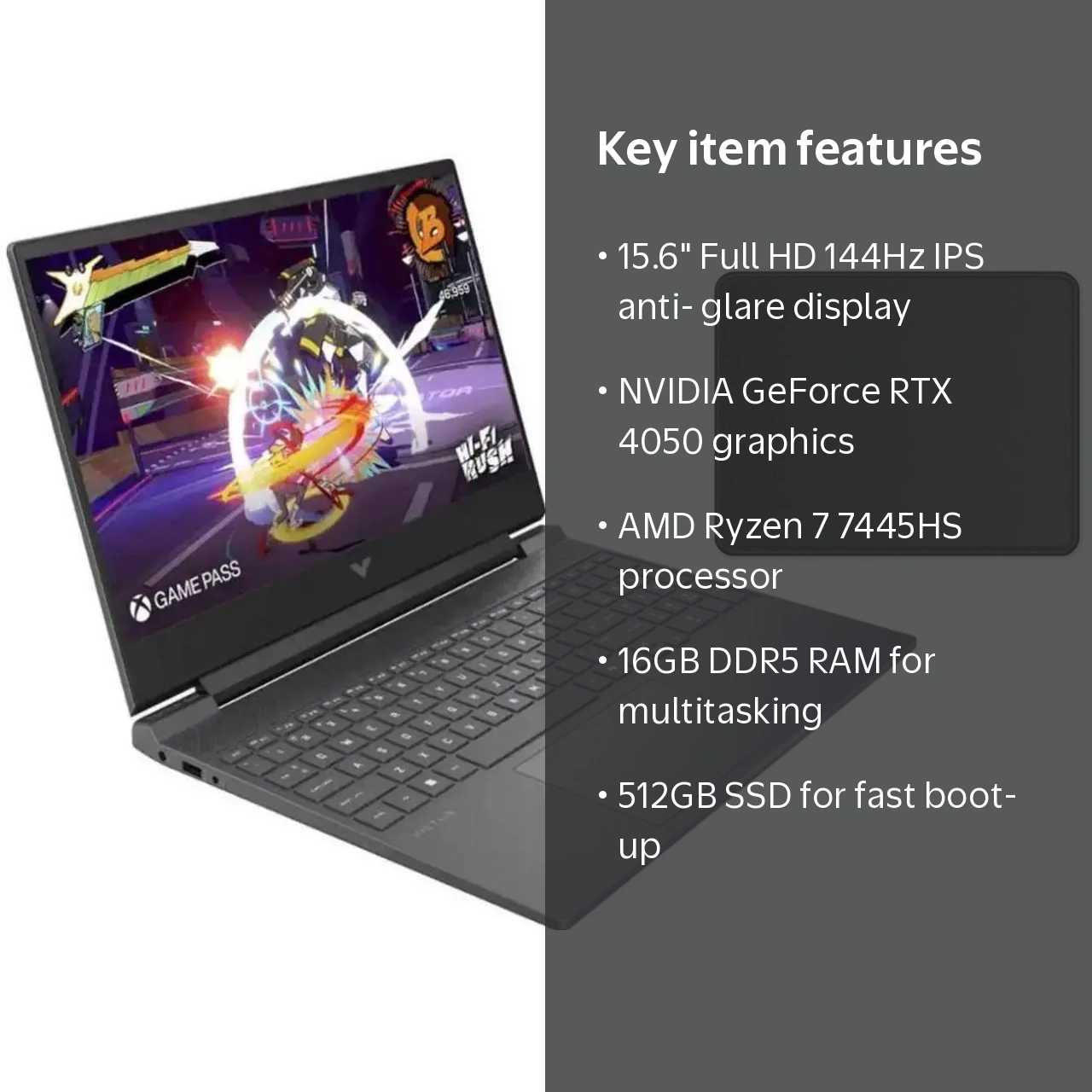 HP Victus16 RTX4050 Ryzen5 16GB 高速SSD1TB k2-_5dd9cb0e-7c62-4d81-8472-