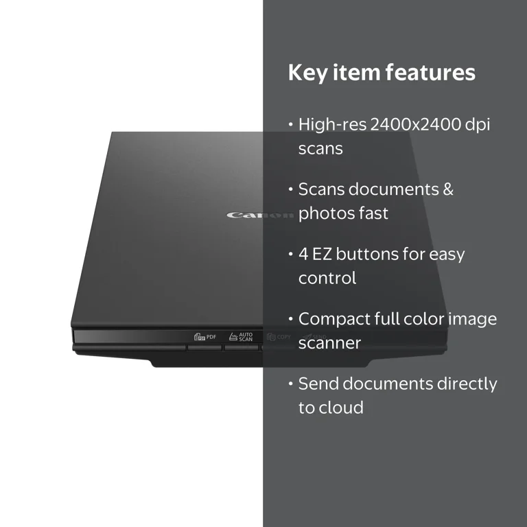 Canon CanoScan Lide 300 Scanner with 2400 x 2400 dpi resolution
