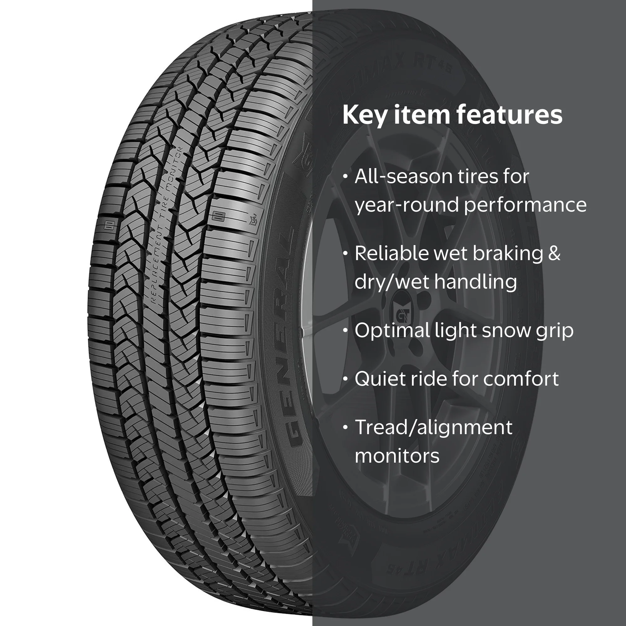 General AltiMAX RT45 All Season 205/65R15 94H Passenger Tire
