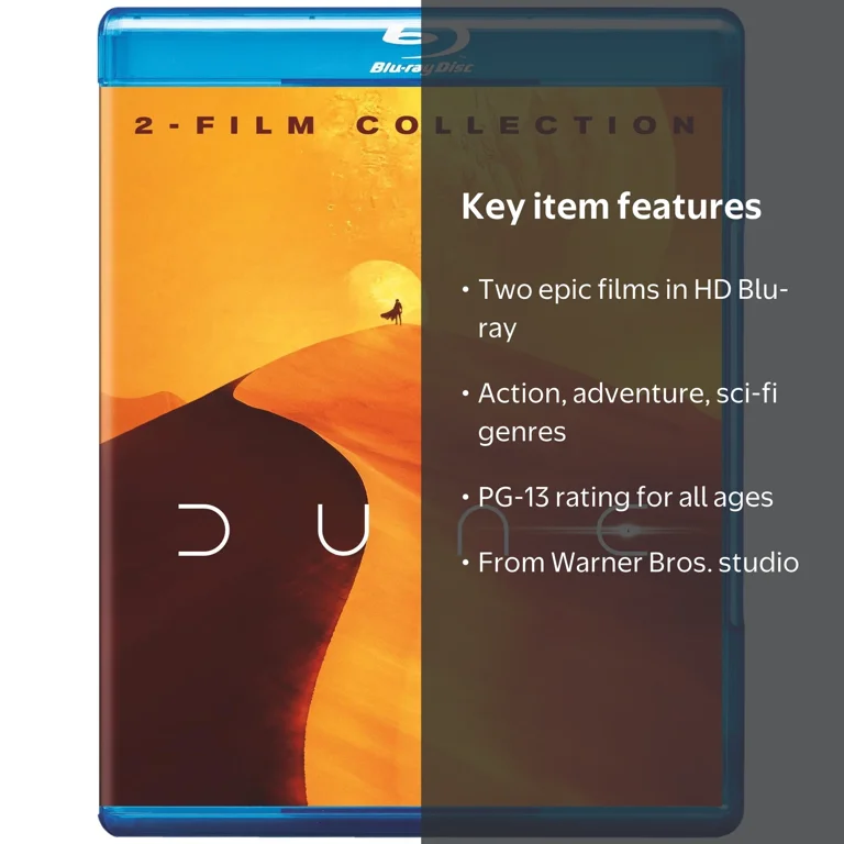 SDS, Dune 2-Film Collection, Blu-ray, Action, Adventure, Sci-Fi