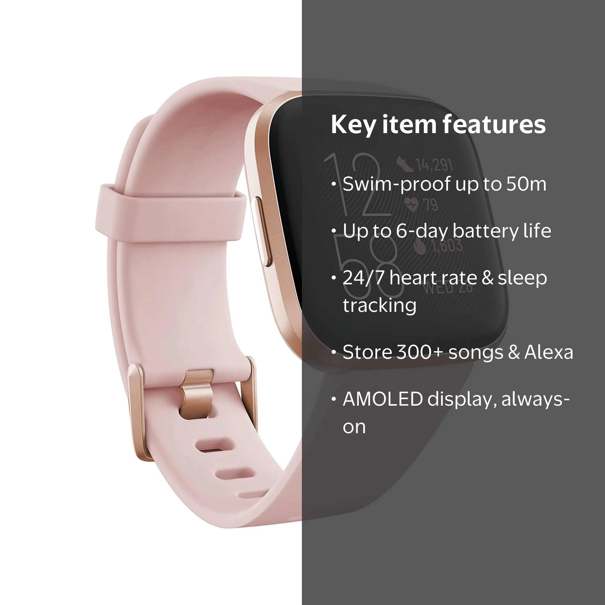 Fitbit Versa 2 Special Edition, Health & Fitness Smartwatch