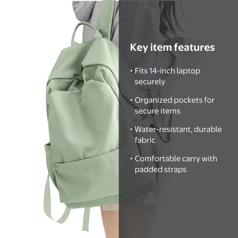 backpack for student traveling WINDARS School Girls, Cute High School Backpacks for Teens Women Large Bookbag 15.6 Inch Laptop Bag with USB Charger Port for College Work Travel Trip (Khaki Beige) and the extended shoulder straps can reduce the burden on kids shoulders College Backpack Laptop Backpacks 15.6
