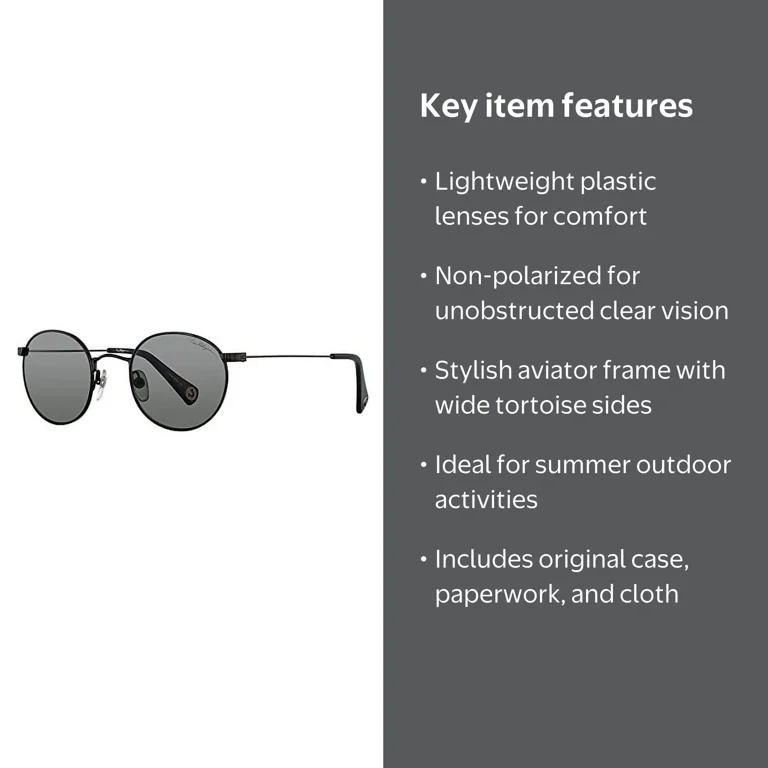 True Religion Sunglasses RAY Black - Walmart.com