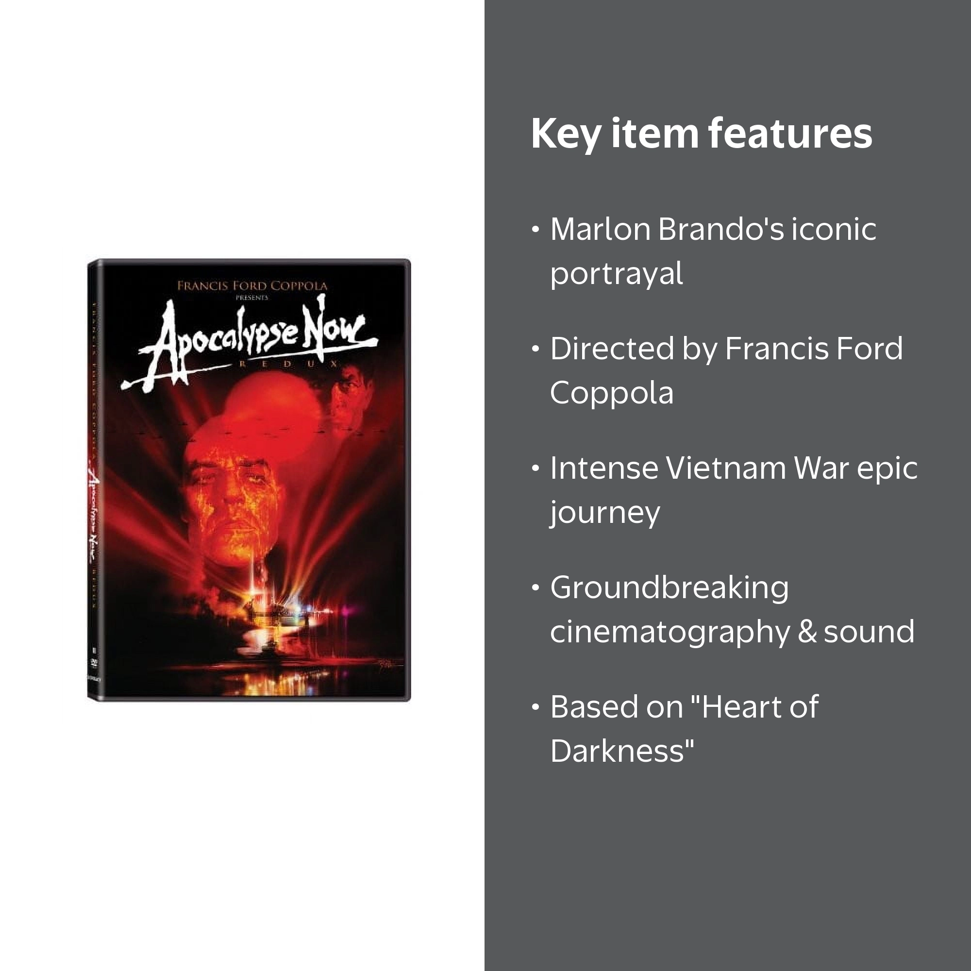 Francis Ford Coppola, Apocalypse Now Redux Edition DVD 1979