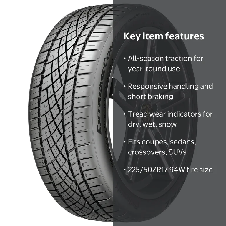 Continental ExtremeContact DWS06 PLUS UHP All Season 225/50ZR17