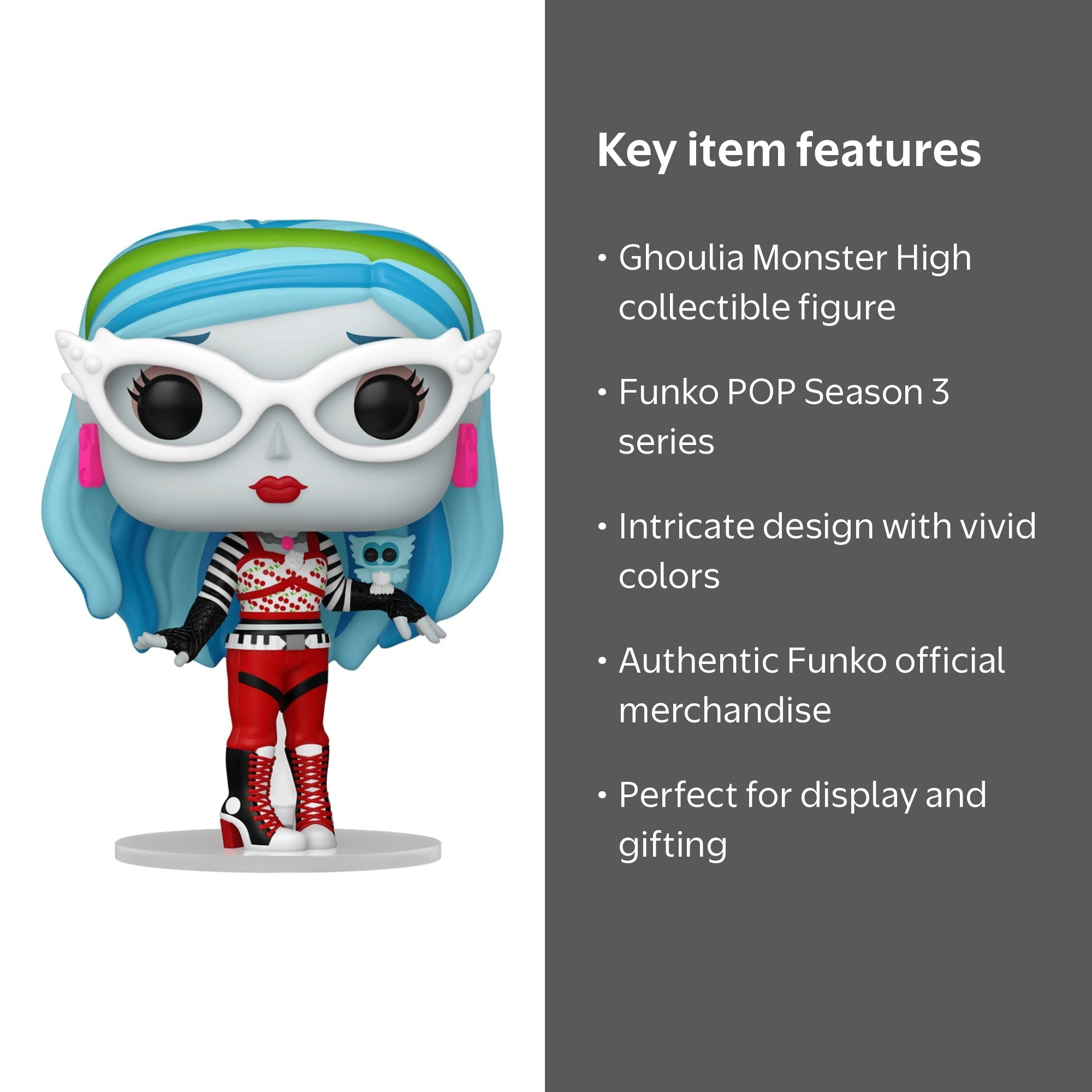 Funko, POP Vinyl: Monster High S3 Ghoulia, Collectible - Walmart.com