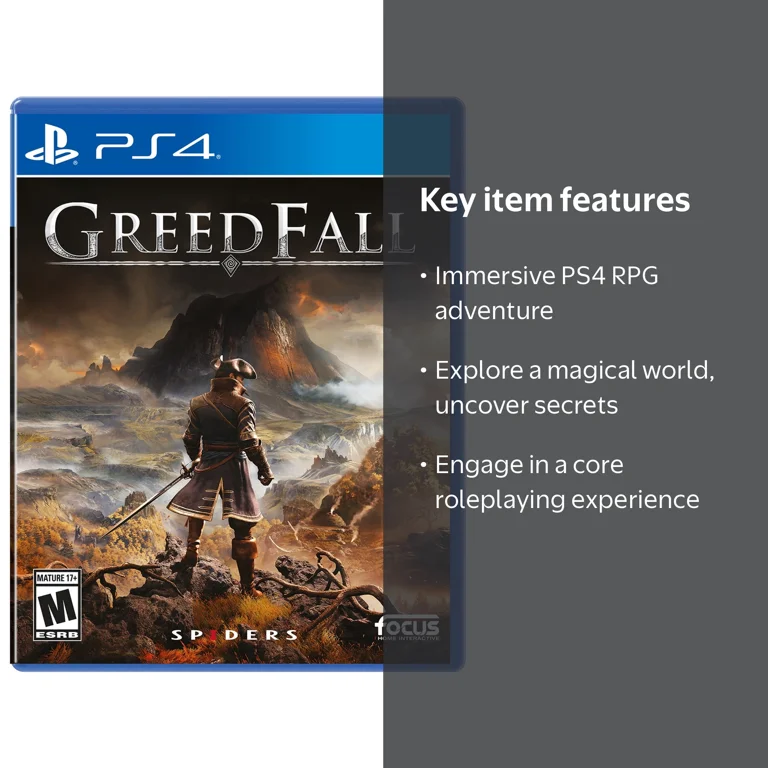 Maximum Games Greedfall - Video Game for PlayStation 4 - Walmart.com
