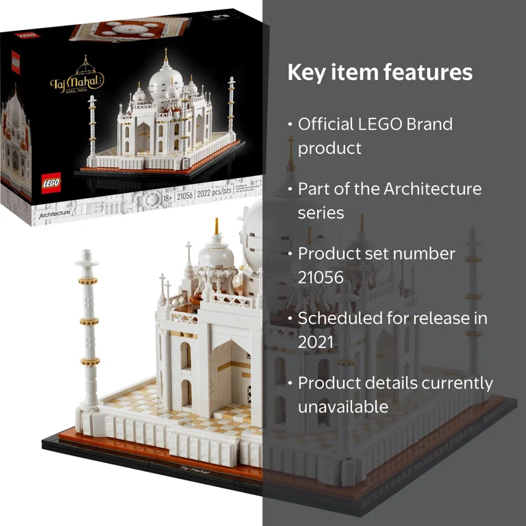 LEGO, Architecture, 21056, One Size Multi-Color, 2021 - Walmart.com