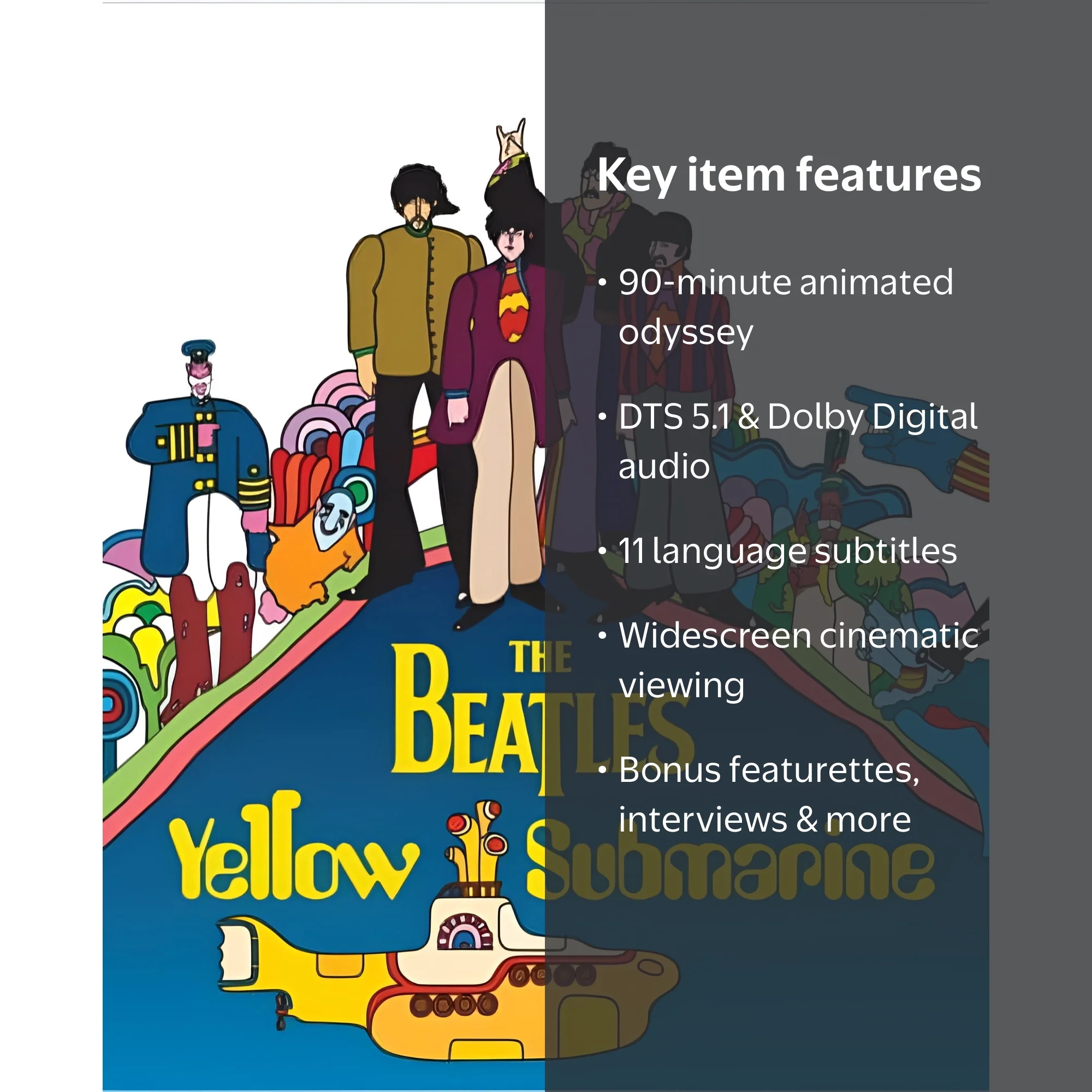 (未使用･未開封品)Yellow Submarine [DVD] The Beatles Yellow Submarine DVD (1968) - USA Compatible | eBay