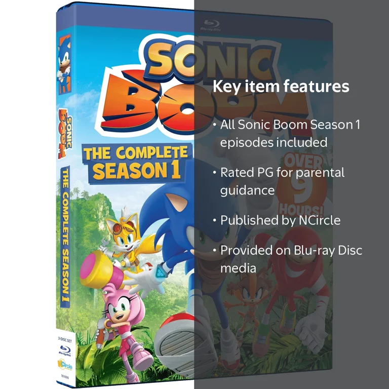 Sonic Boom: The Complete Season 1 BD - Walmart.com
