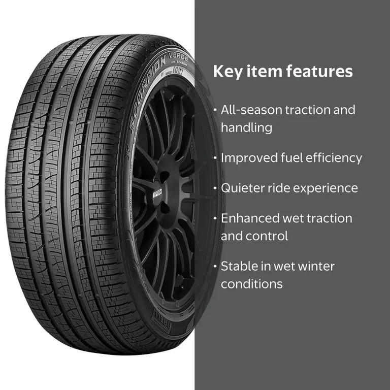 Pirelli, Tire, 235/60R18 103H, All Season All-Terrain Traction
