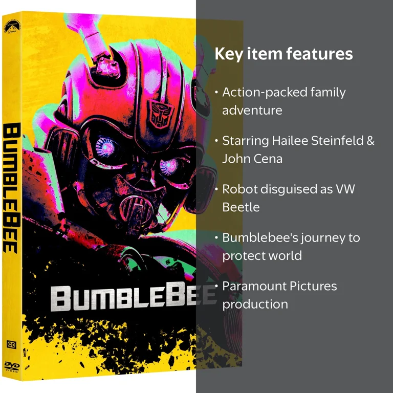 Bumblebee (DVD) Paramount - Walmart.com