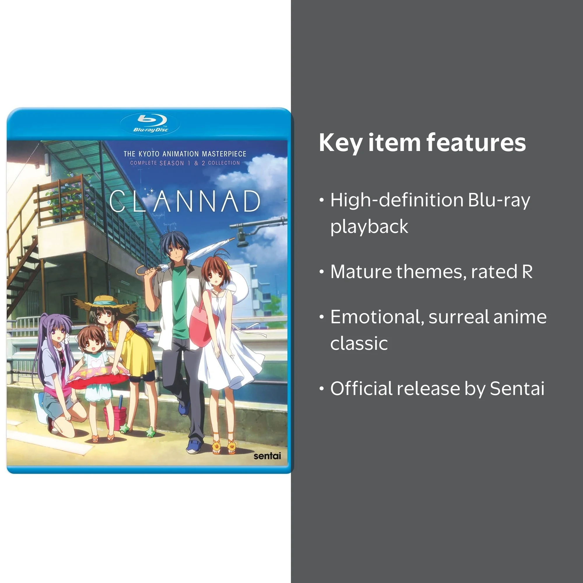 Sentai - Clannad [BLU-RAY] - Walmart.com