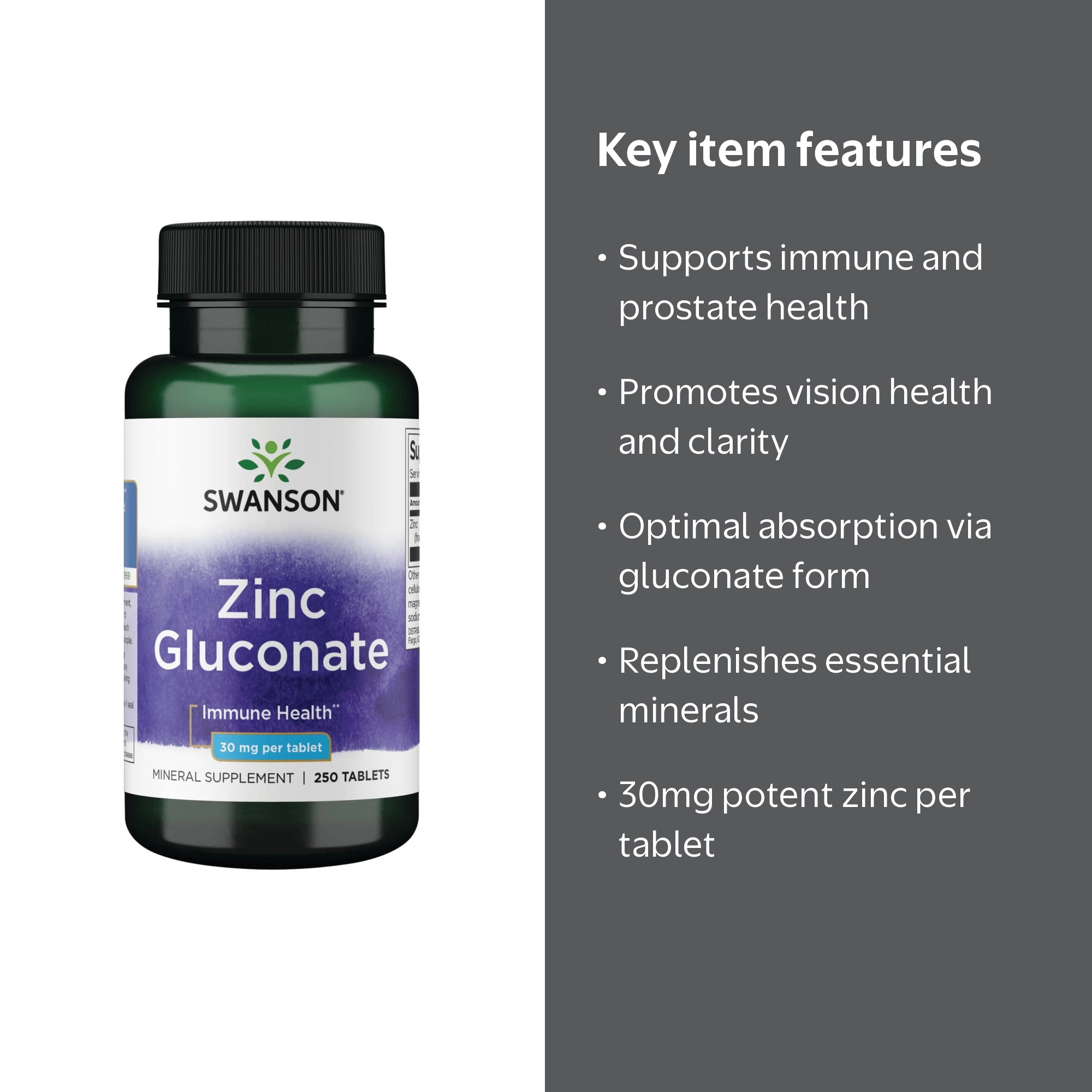 glutathione zinc gluconate Biotech Nutritions 50 mg 250 Tablets Made in USA Vegetarian/Vegan Zinc Gluconate : Health & Household Neurobion Detox Liposomal Glutathione Liquid