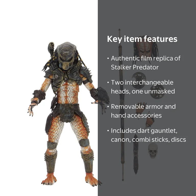 Predator 2 Ultimate Stalker Predator 7 Action Figure - NECA