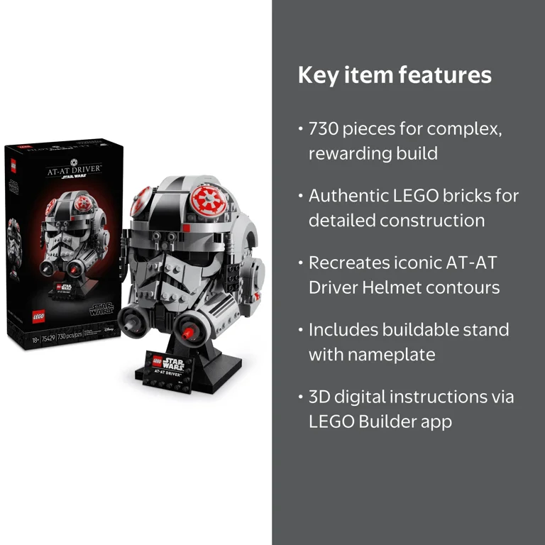 LEGO Star Wars: The Empire Strikes Back AT-AT Driver Helmet