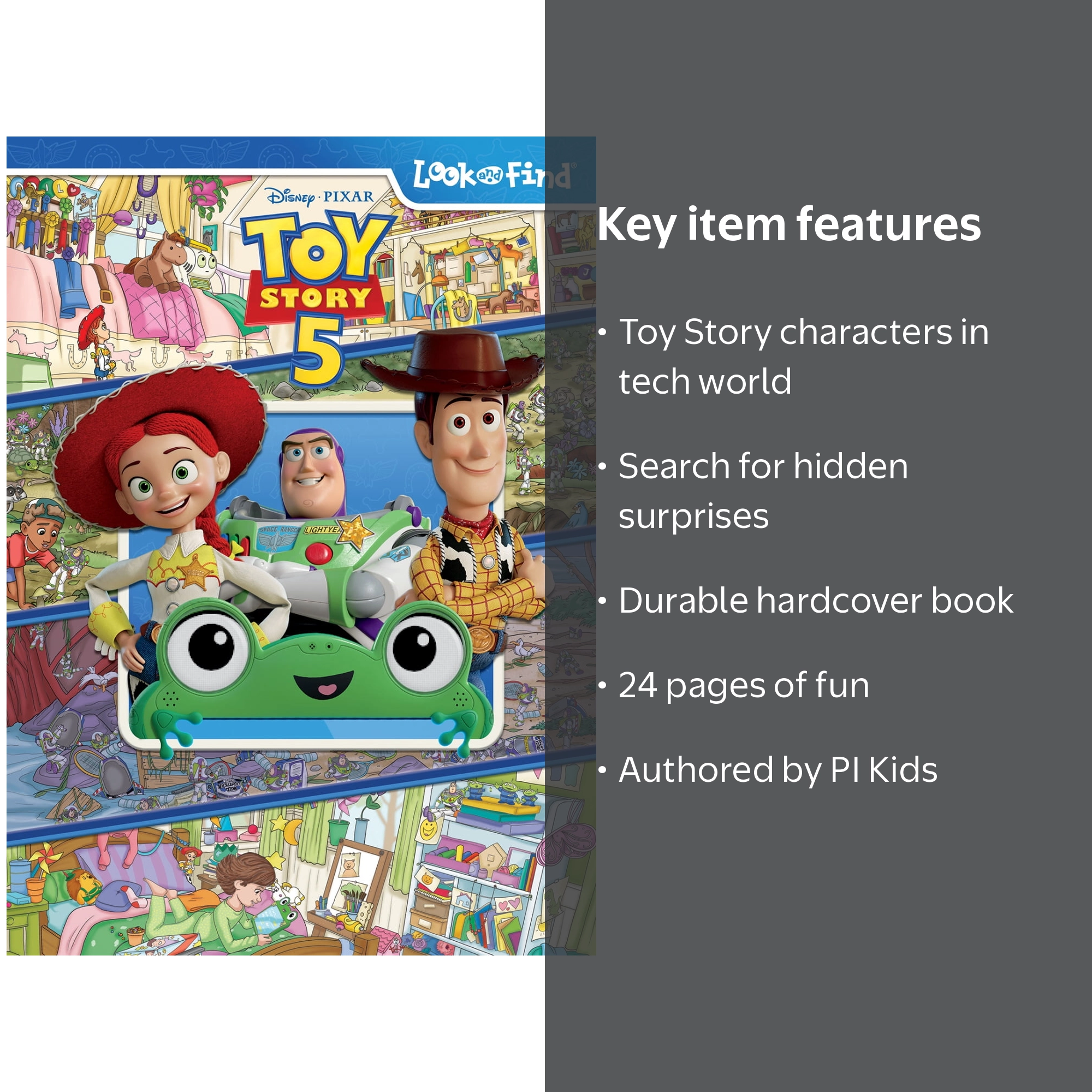 Disney Pixar Toy Story 5: Look and Find (Hardcover) - Walmart.com