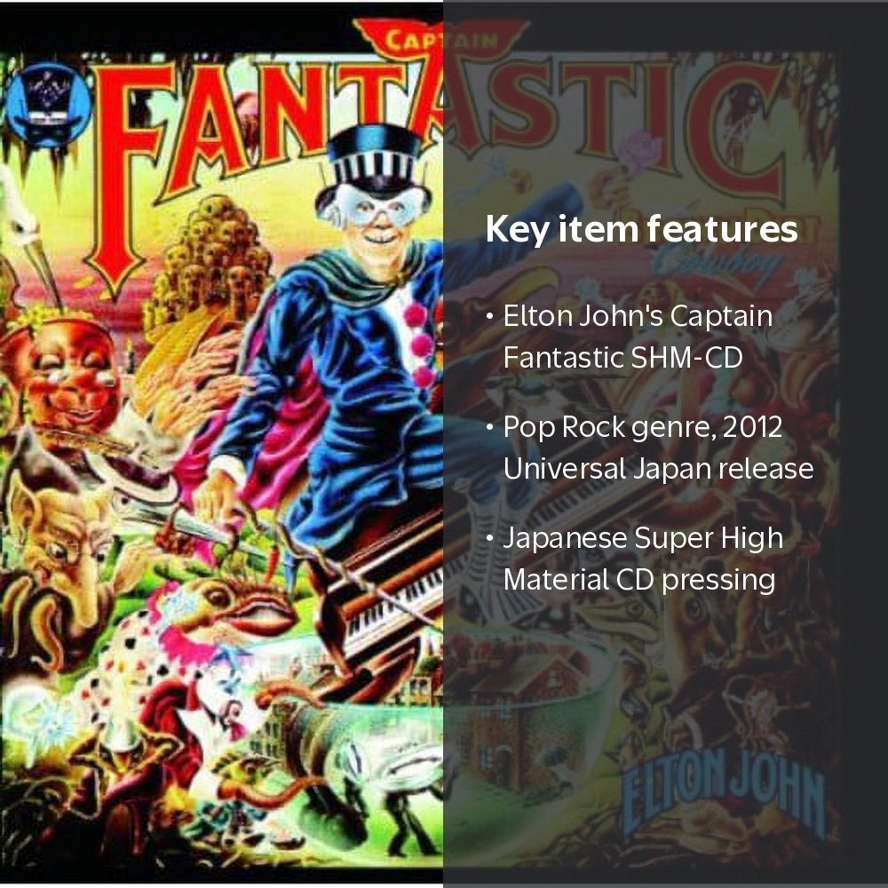 Elton John - Captain Fantastic & the Brown Dirt Cowboy - Music