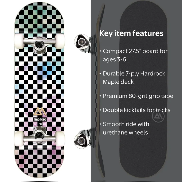 MAGNETO, Kid Skateboard, 27.5