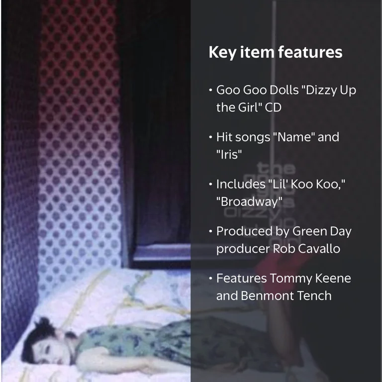 Goo Goo Dolls - Dizzy Up the Girl - Music & Performance - CD
