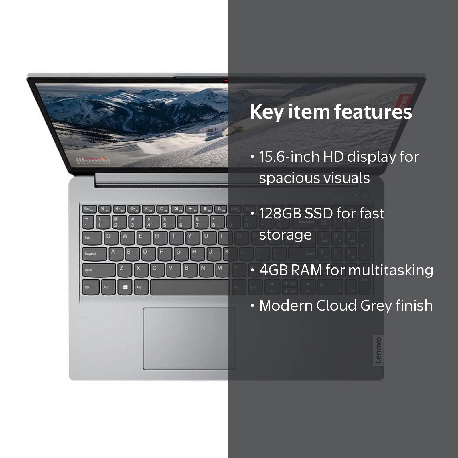 Lenovo IdeaPad 1 Laptop, 15.6
