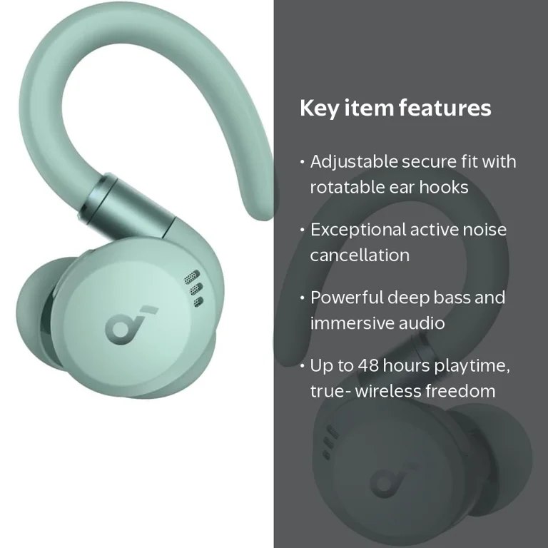 Soundcore, Sport X20 True-Wireless Earbuds, Waterproof, Deep Bass