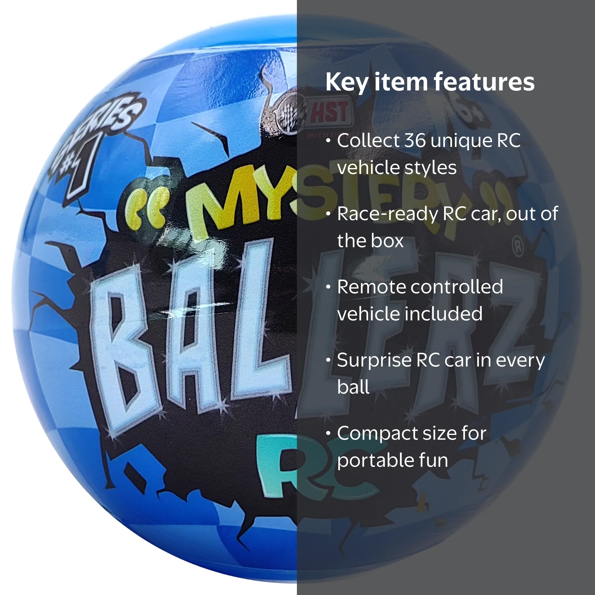 HST Fast Remote Control RC Mystery Car Ballerz Series X - Walmart.com