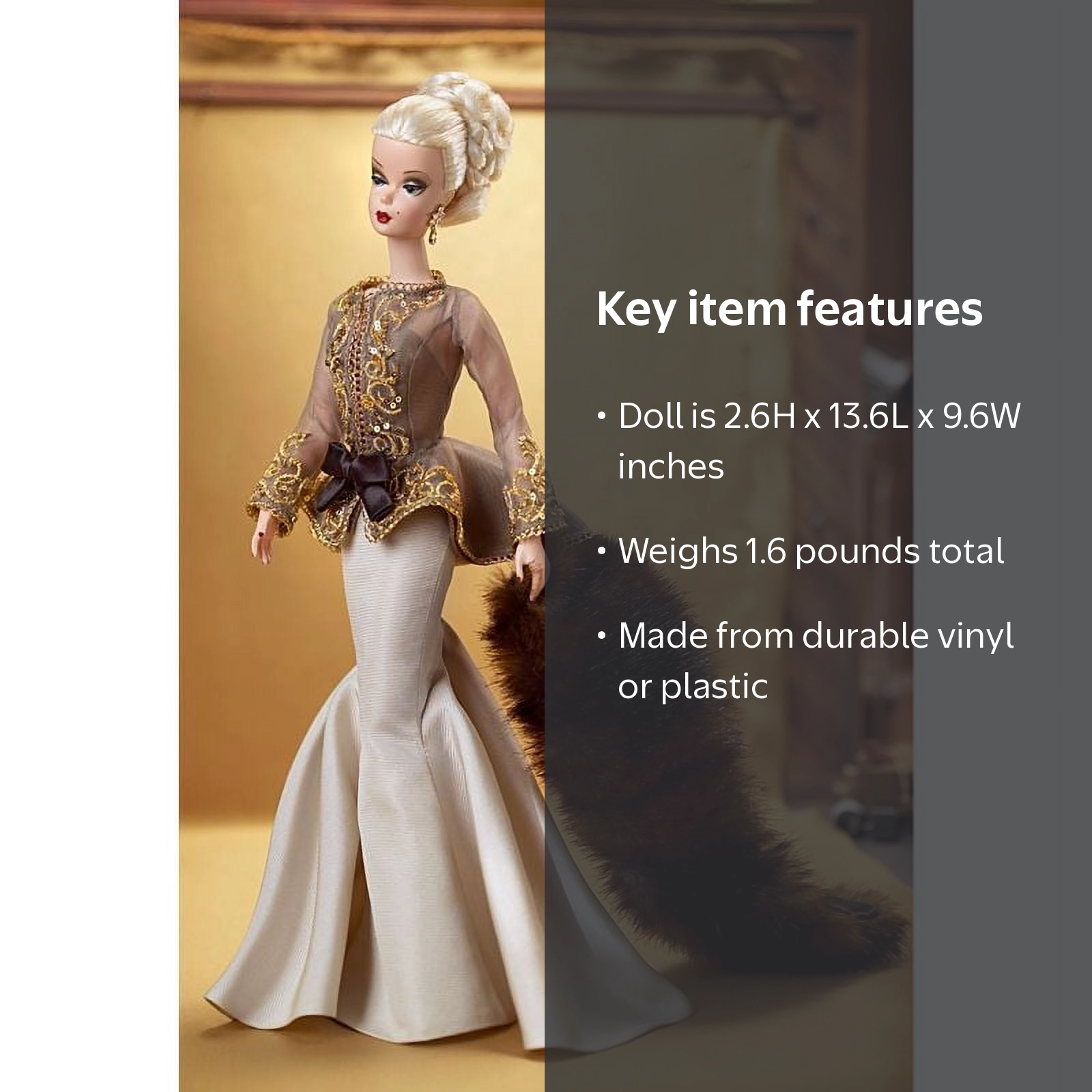 Capucine Barbie Doll BFMC Silkstone Gold Label Mattel B0146