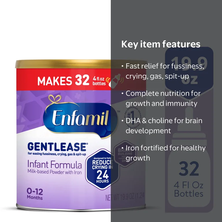 Enfamil Infant Formula with Iron, Gentlease Powder for Sensitive