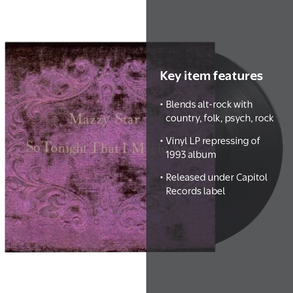 Capitola, Vinyl LP, So Tonight That I Might See, 1993 Release