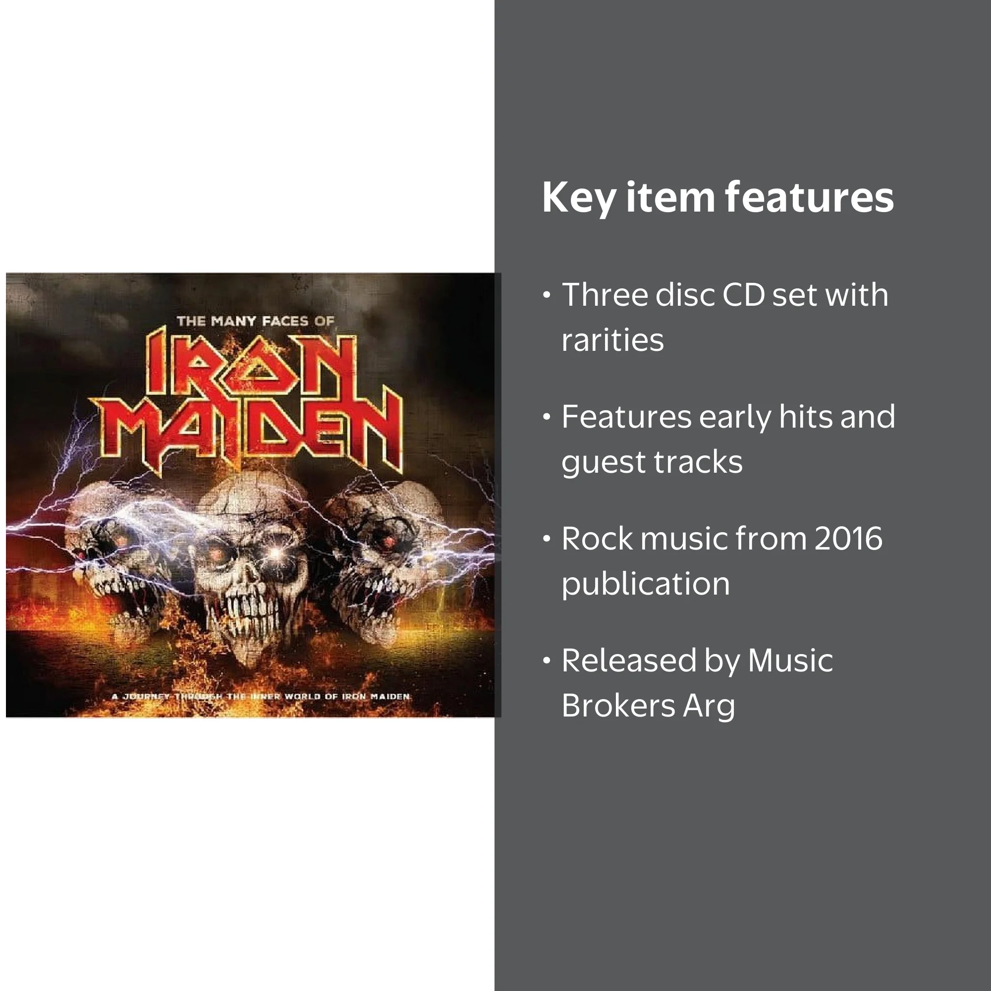 Various Artists - Many Faces Of Iron Maiden / Various - Music