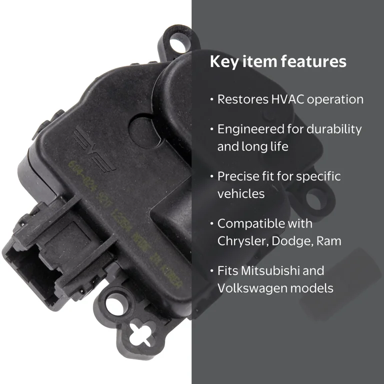 Pino A Cセット Dorman, HVAC Blend Door Actuator, 604-024, for Chrysler Dodge