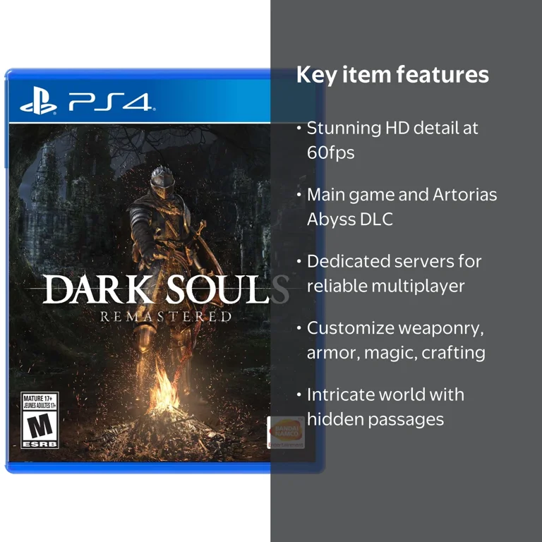 Free Shipping! Bandai Namco Dark Souls Remastered for PlayStation